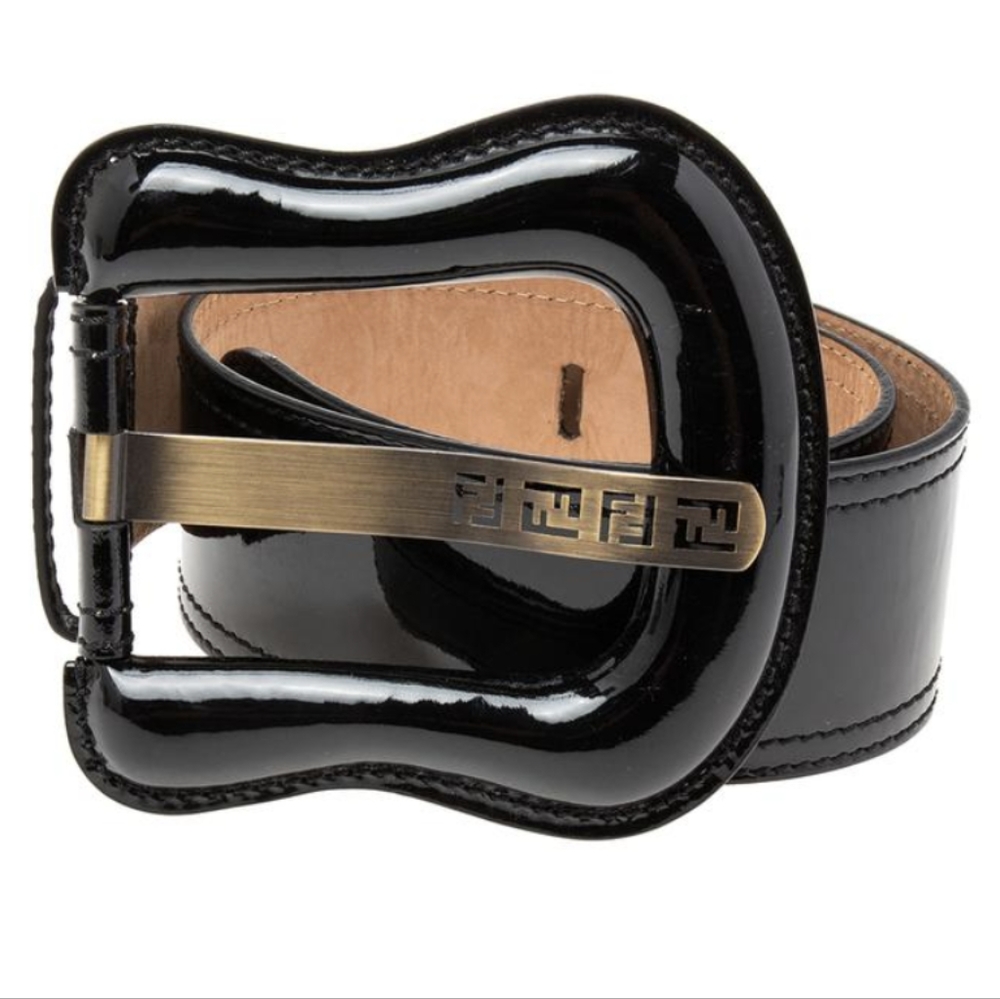 Fendi big buckle belt